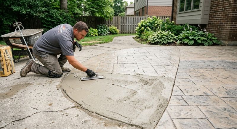 Stamped Concrete Paving in Fort Worth, TX