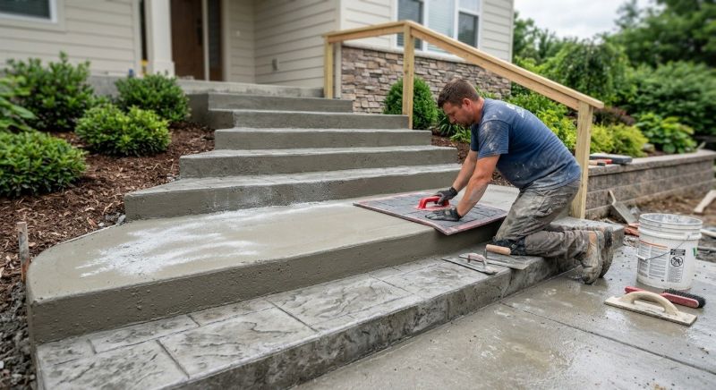 Stamped Concrete Replacement in Dallas, TX